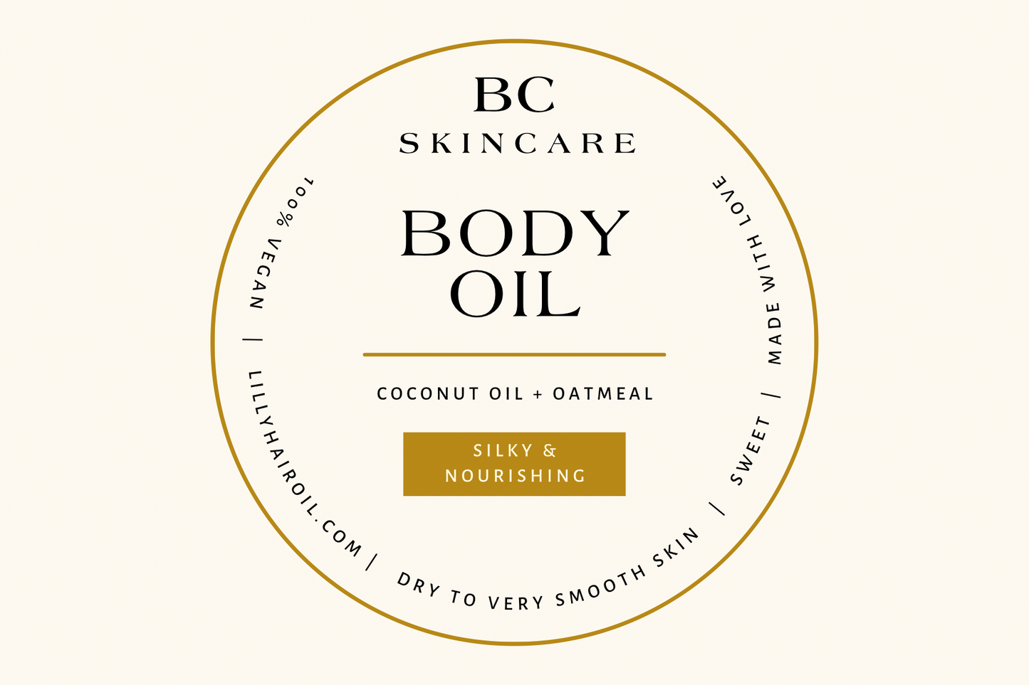 Oatmeal Body Oil