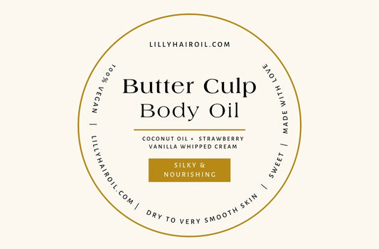 Strawberry Vanilla Whipped Cream Body Oil